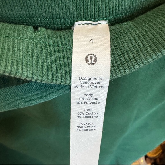 Lululemon Women's Scuba High-Rise Jogger *Fleece 27” Green W5CVAS Size 4 A4 - Picture 9 of 14